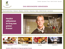 Tablet Screenshot of krug-zum-gruenen-kranze.com